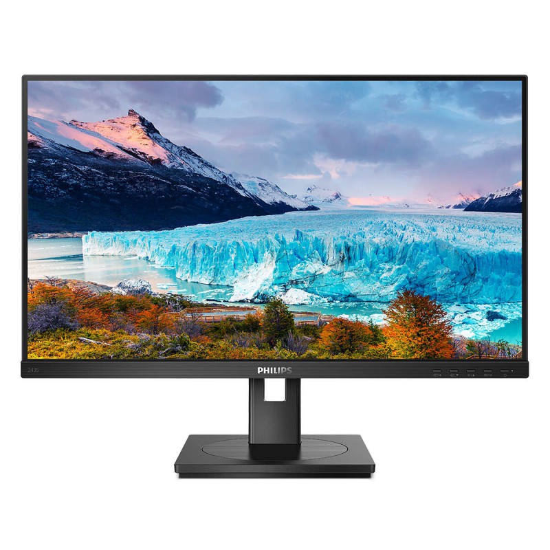 Philips S Line 243S1 00 Monitor PC 60,5 cm (23.8") 1920 x 1080 Pixel Full HD LCD Nero Philips S Line 243S1 00 Monitor PC 60,5 cm (23.8") 1920 x 1080 Pixel Full HD LCD Nero