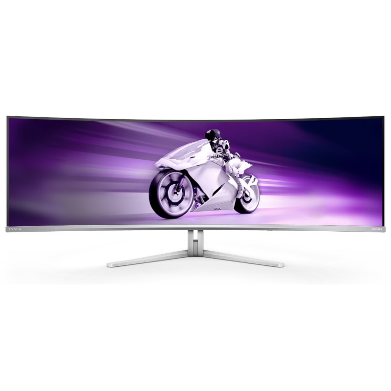 Philips Evnia 8000 49M2C8900 00 Monitor PC 124,2 cm (48.9") 5120 x 1440 Pixel Dual QHD QD-OLED Bianco Philips Evnia 8000 49M2C8900 00 Monitor PC 124,2 cm (48.9") 5120 x 1440 Pixel Dual QHD QD-OLED Bianco