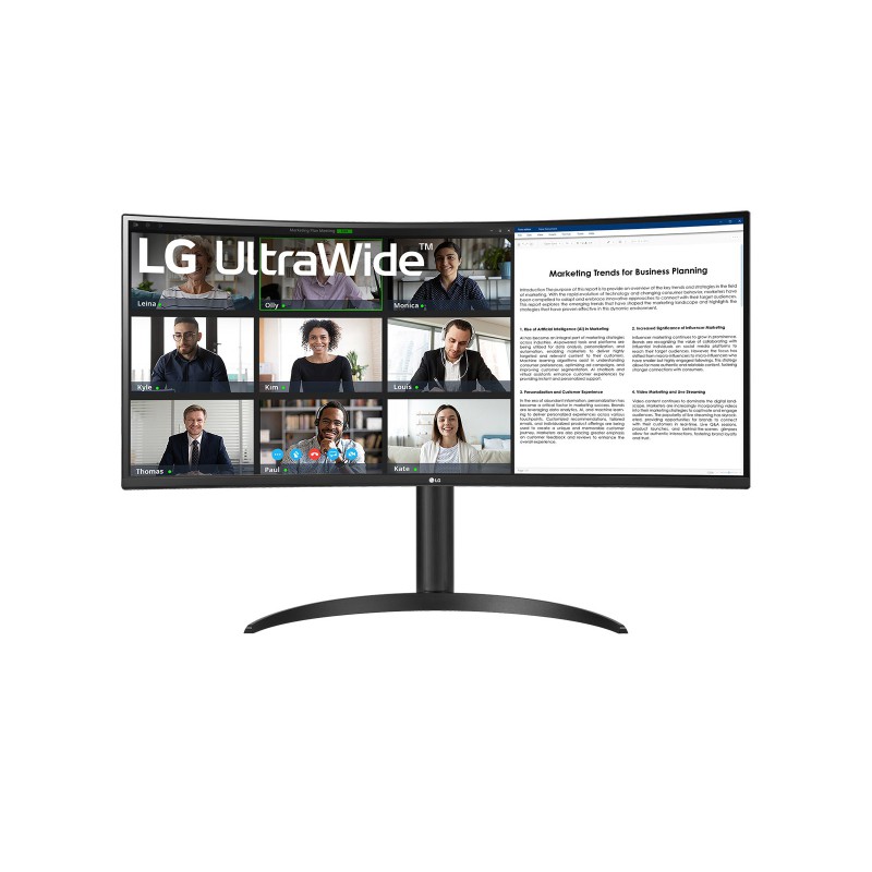 LG 34BR55QC-B Monitor PC 86,4 cm (34") 3440 x 1440 Pixel Wide Quad HD LCD Nero LG 34BR55QC-B Monitor PC 86,4 cm (34") 3440 x 1440 Pixel Wide Quad HD LCD Nero