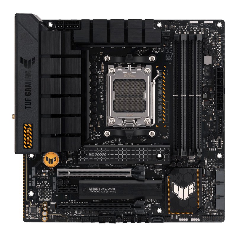 ASUS TUF GAMING B650M-PLUS WIFI AMD B650 Socket AM5 micro ATX ASUS TUF GAMING B650M-PLUS WIFI AMD B650 Socket AM5 micro ATX