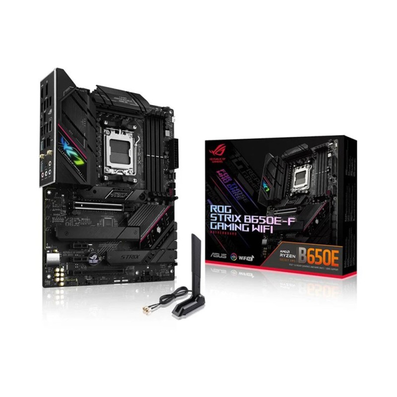 ASUS ROG STRIX B650E-F GAMING WIFI AMD B650 Socket AM5 ATX ASUS ROG STRIX B650E-F GAMING WIFI AMD B650 Socket AM5 ATX