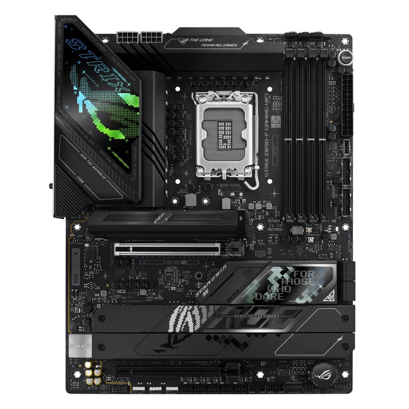 ASUS ROG STRIX Z890-F GAMING WIFI Intel Z890 LGA 1851 (Socket V1) ATX ASUS ROG STRIX Z890-F GAMING WIFI Intel Z890 LGA 1851 (Socket V1) ATX