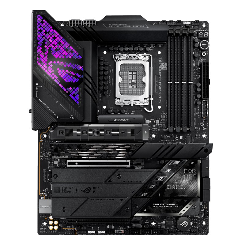 ASUS ROG STRIX Z890-E GAMING WIFI Intel Z890 LGA 1851 (Socket V1) ATX ASUS ROG STRIX Z890-E GAMING WIFI Intel Z890 LGA 1851 (Socket V1) ATX