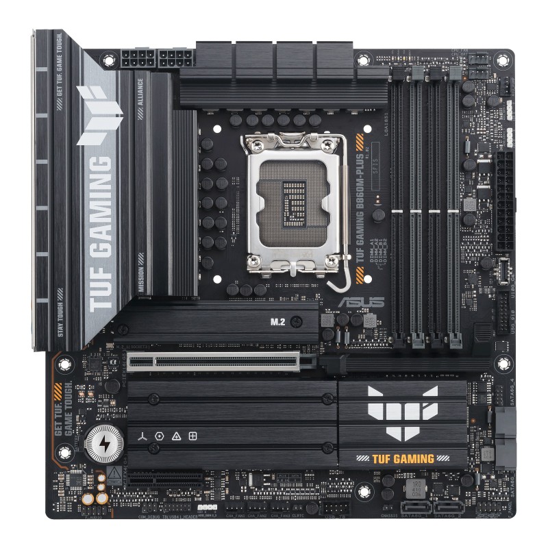 ASUS TUF GAMING B860M-PLUS Intel B860 LGA 1851 (Socket V1) micro ATX ASUS TUF GAMING B860M-PLUS Intel B860 LGA 1851 (Socket V1) micro ATX