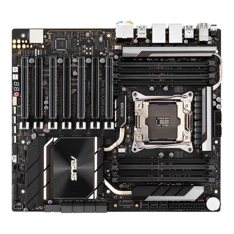 ASUS Pro WS X299 SAGE II Intel® X299 LGA 2066 (Socket R4) CEB ASUS Pro WS X299 SAGE II Intel® X299 LGA 2066 (Socket R4) CEB