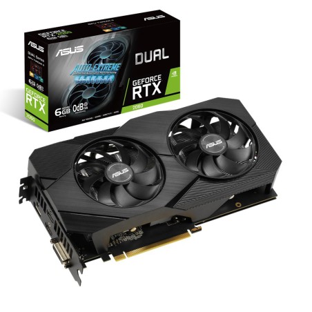 ASUS Dual -RTX2060-6G-EVO NVIDIA GeForce RTX 2060 6 GB GDDR6