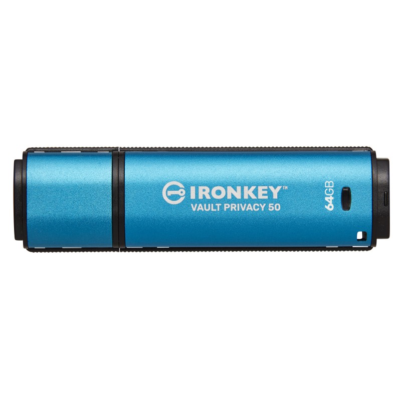 Kingston Technology IronKey 64 GB Vault Privacy 50 crittografia AES-256, FIPS 197 Kingston Technology IronKey 64 GB Vault Privacy 50 crittografia AES-256, FIPS 197