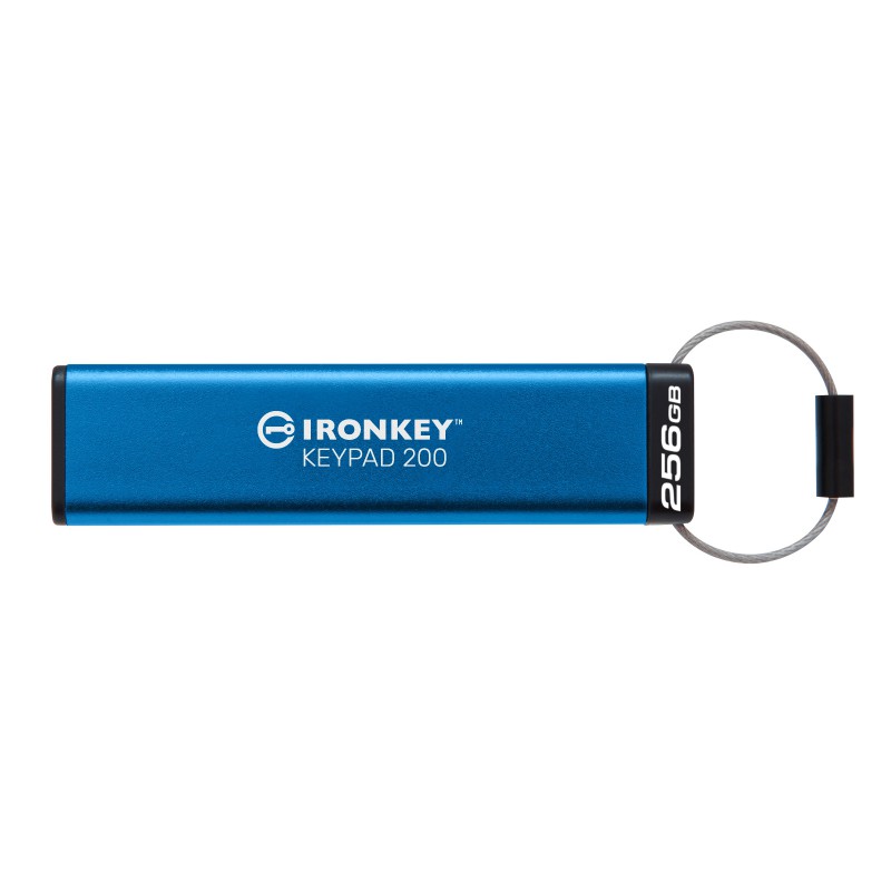 Kingston Technology IronKey Keypad 200 da 256 GB, FIPS 140-3 livello 3 (in fase di approvazione) crittografata AES-256 Kingston Technology IronKey Keypad 200 da 256 GB, FIPS 140-3 livello 3 (in fase di approvazione) crittografata AES-256