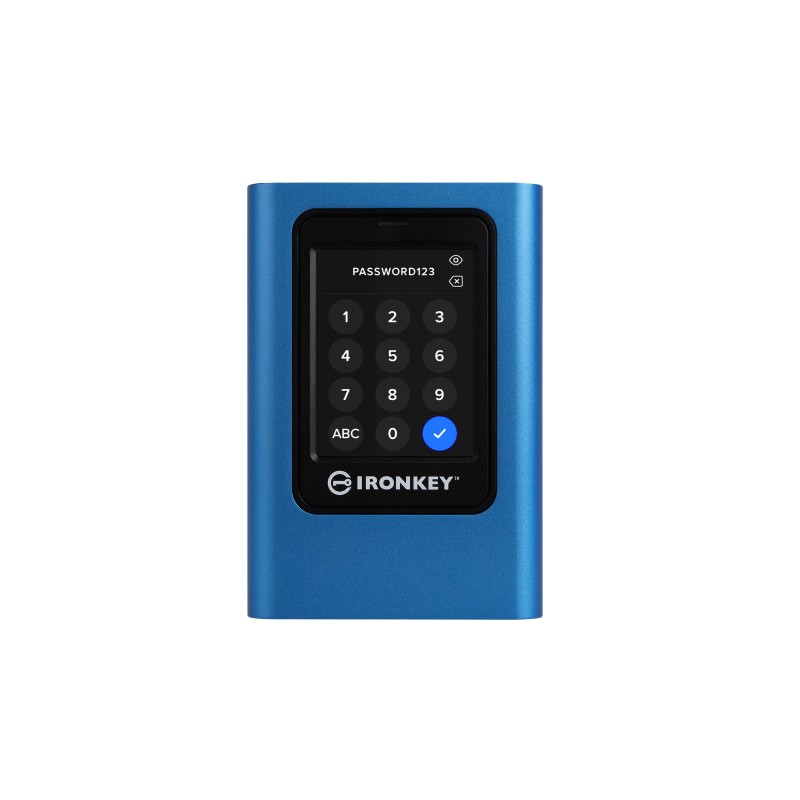 Kingston Technology IronKey 3840GB Vault Privacy 80 XTS-AES 256-bit SSD esterno crittografato Kingston Technology IronKey 3840GB Vault Privacy 80 XTS-AES 256-bit SSD esterno crittografato