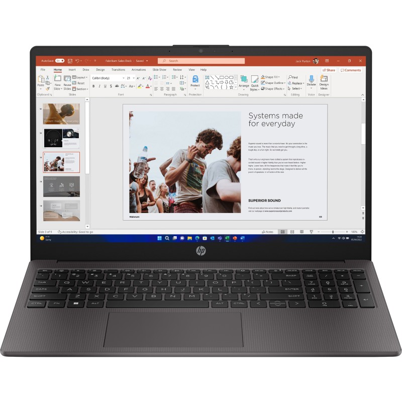 HP 255 G10 AMD Ryzen™ 7 7730U Computer portatile 39,6 cm (15.6") Full HD 16 GB DDR4-SDRAM 1 TB SSD Wi-Fi 6 (802.11ax) Windows HP 255 G10 AMD Ryzen™ 7 7730U Computer portatile 39,6 cm (15.6") Full HD 16 GB DDR4-SDRAM 1 TB SSD Wi-Fi 6 (802.11ax) Windows