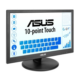 ASUS Touch VT169HE Monitor PC 39,6 cm (15.6") 1920 x 1080 Pixel Full HD LED Touch screen Da tavolo Nero