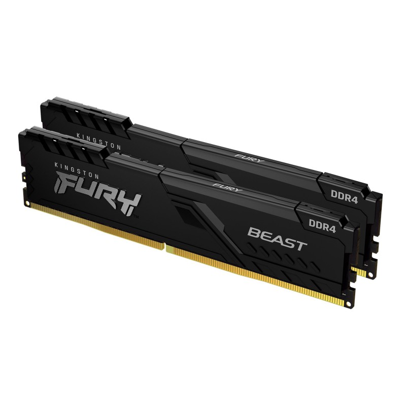 Kingston Technology FURY Beast 16GB 3600MT s DDR4 CL17 DIMM (Kit da 2) Black