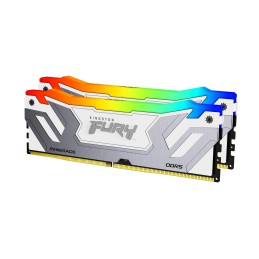 Kingston Technology FURY 48GB 8400MT s DDR5 CL40 CUDIMM (Kit da 2) Renegade RGB Bianco XMP