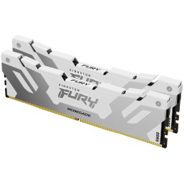 Kingston Technology FURY 32GB 6800MT s DDR5 CL36 DIMM (Kit da 2) Renegade White XMP