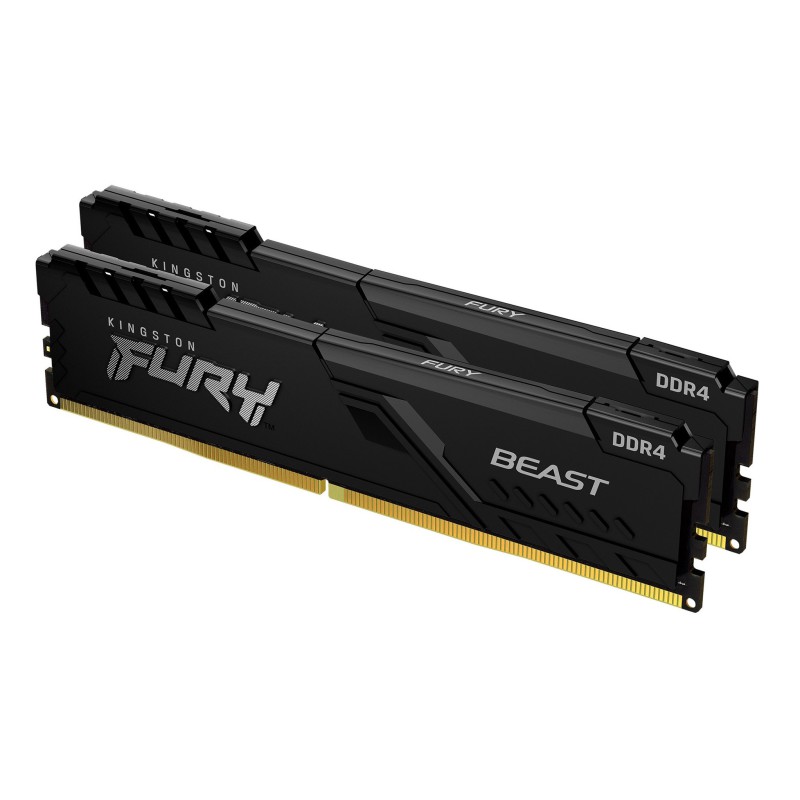 Kingston Technology FURY Beast 64GB 2666MT s DDR4 CL16 DIMM (Kit da 2) Black