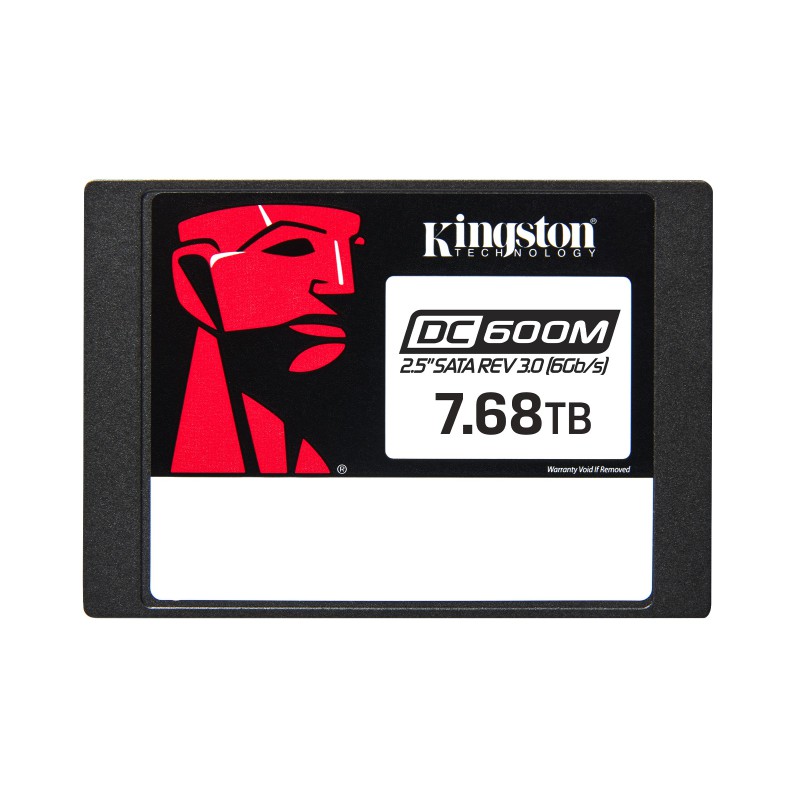 Kingston Technology Drive SSD SATA di classe enterprise DC600M (impiego misto) 2,5" 7680G Kingston Technology Drive SSD SATA di classe enterprise DC600M (impiego misto) 2,5" 7680G