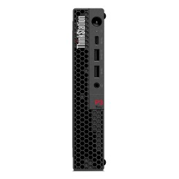Lenovo ThinkStation P3 Tiny Intel® Core™ i9 i9-14900T 32 GB DDR5-SDRAM 1 TB SSD NVIDIA RTX A1000 Windows 11 Pro Mini PC Nero