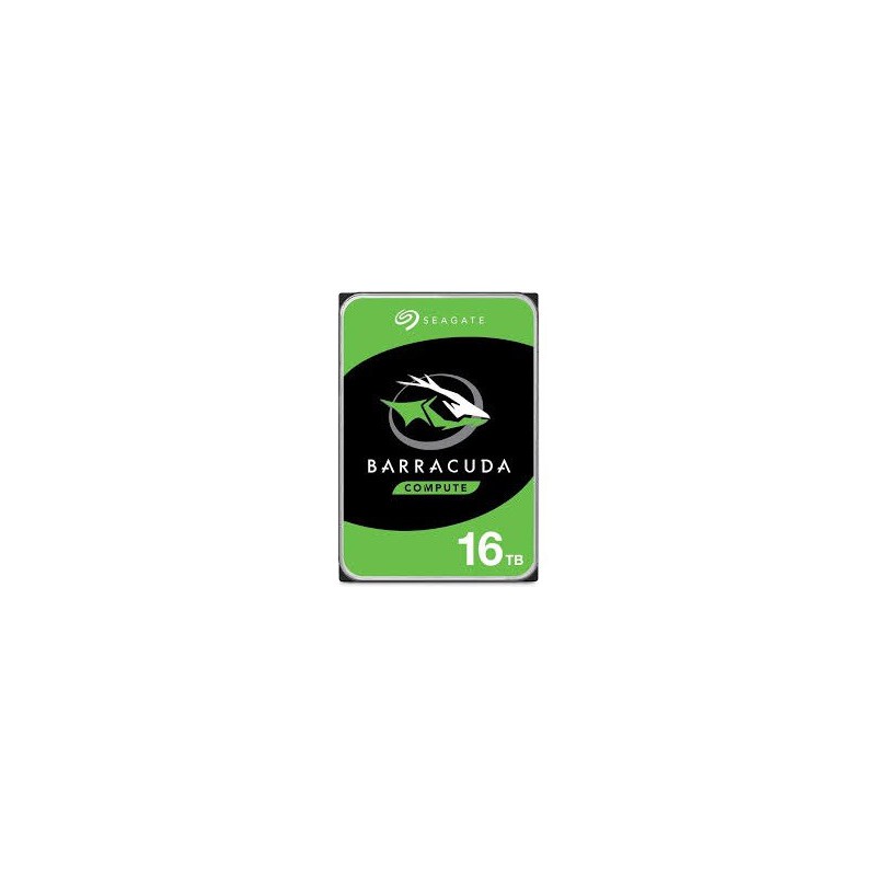 Seagate Barracuda 16TB disco rigido interno 7200 Giri min 512 MB 3.5" SATA Seagate Barracuda 16TB disco rigido interno 7200 Giri min 512 MB 3.5" SATA