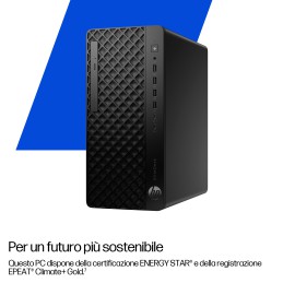 HP EliteDesk 8 Tower G1i Desktop AI PC Wolf Pro Security Edition 1 TB SSD Windows 11 Pro Nero
