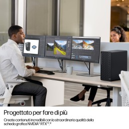 HP EliteDesk 8 Tower G1i Desktop AI PC Wolf Pro Security Edition 1 TB SSD Windows 11 Pro Nero