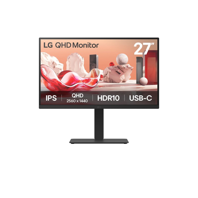 LG 27BA75QB-B.AEU Monitor PC 68,6 cm (27") 2560 x 1440 Pixel Wide Quad HD LED Nero LG 27BA75QB-B.AEU Monitor PC 68,6 cm (27") 2560 x 1440 Pixel Wide Quad HD LED Nero
