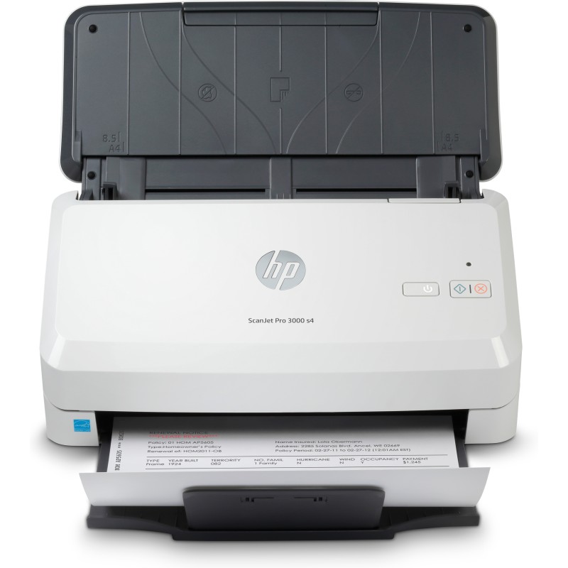 HP Scanjet Pro 3000 s4 Scanner a foglio 600 x 600 DPI A4 Nero, Bianco HP Scanjet Pro 3000 s4 Scanner a foglio 600 x 600 DPI A4 Nero, Bianco