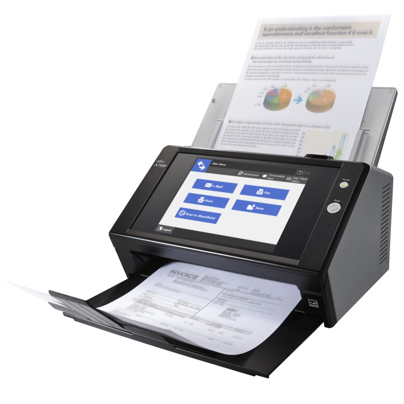 Ricoh N7100E Scanner ADF 600 x 600 DPI A4 Nero Ricoh N7100E Scanner ADF 600 x 600 DPI A4 Nero