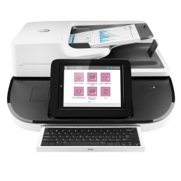 HP Digital Sender Flow 8500 fn2 Scanner a piano e ADF