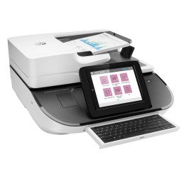 HP Digital Sender Flow 8500 fn2 Scanner a piano e ADF