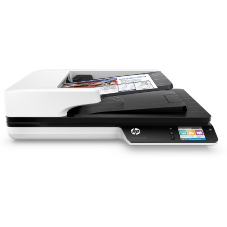 HP Scanjet Pro 4500 fn1 Scanner a piano e ADF 1200 x 1200 DPI A4 Grigio