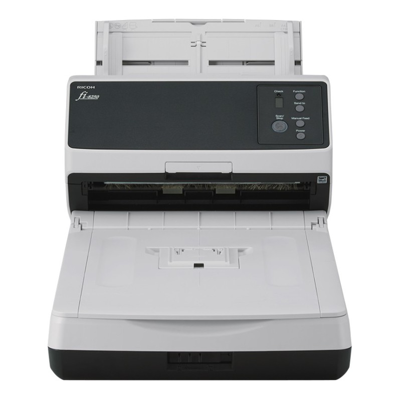 Ricoh fi-8250 ADF + scanner ad alimentazione manuale 600 x 600 DPI A4 Nero, Grigio Ricoh fi-8250 ADF + scanner ad alimentazione manuale 600 x 600 DPI A4 Nero, Grigio