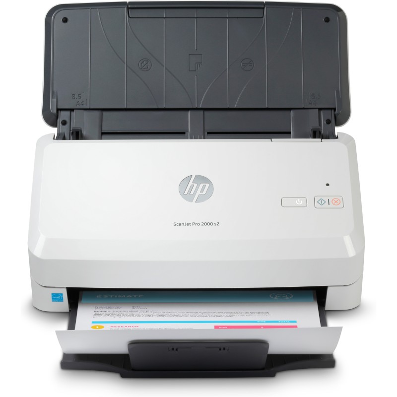 HP Scanjet Pro 2000 s2 Sheet-feed Scanner Scanner a foglio 600 x 600 DPI A4 Nero, Bianco HP Scanjet Pro 2000 s2 Sheet-feed Scanner Scanner a foglio 600 x 600 DPI A4 Nero, Bianco