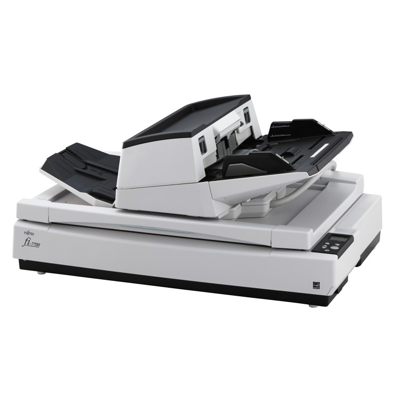 Ricoh fi-7700S Scanner a piano e ADF 600 x 600 DPI A3 Nero, Bianco Ricoh fi-7700S Scanner a piano e ADF 600 x 600 DPI A3 Nero, Bianco