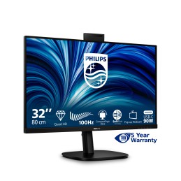 Philips 3000 series 32B2U3601H 00 Monitor PC 80 cm (31.5") 2560 x 1440 Pixel Quad HD LCD Nero