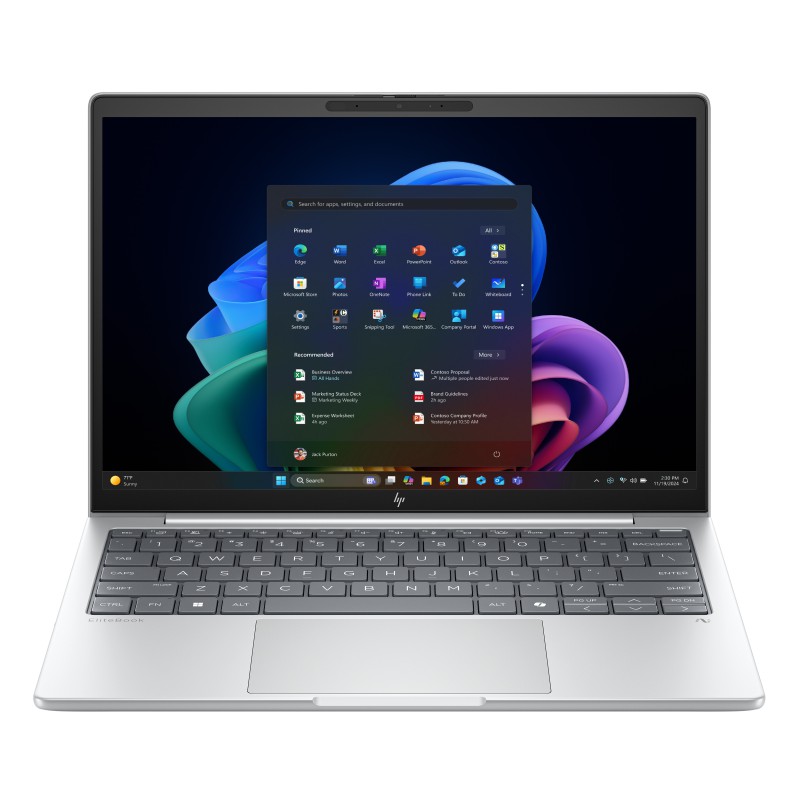 HP EliteBook 8 G1a 13 Next Gen AI Wolf Pro Security Edition AMD Ryzen AI 7 350 Computer portatile 33,8 cm (13.3") WUXGA 32 GB