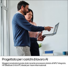 HP EliteBook 6 G1i AI Intel Core Ultra 5 235U Computer portatile 40,6 cm (16") WUXGA 16 GB DDR5-SDRAM 512 GB SSD Wi-Fi 6E