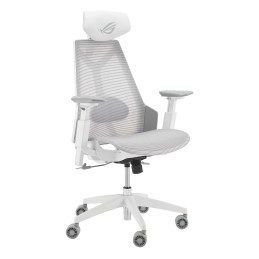 ASUS ROG Destrier Ergo Core White Sedia da gaming per PC Seduta in rete Bianco