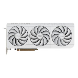 ASUS Prime -RX9070XT-O16G-WHITE AMD Radeon RX 9070 XT 16 GB GDDR6