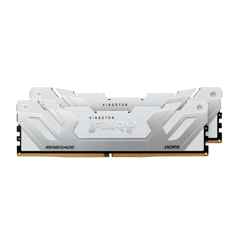 Kingston Technology FURY 48GB 8800MT s DDR5 CL42 CUDIMM (Kit da 2) Renegade White