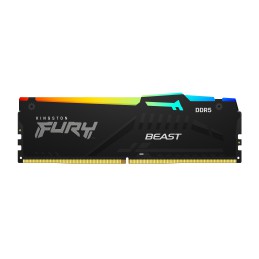 Kingston Technology FURY Beast 64GB 5200MT s DDR5 CL40 DIMM (Kit da 2 moduli) RGB