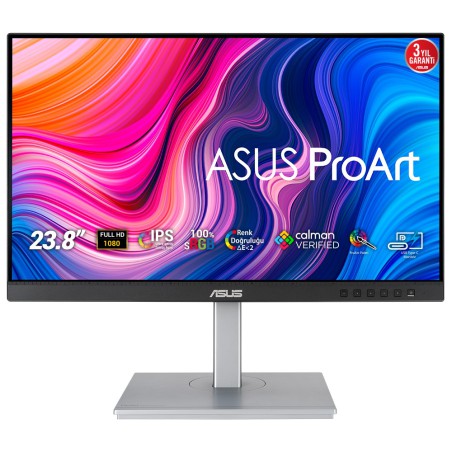 ASUS ProArt PA247CV Monitor PC 60,5 cm (23.8") 1920 x 1080 Pixel Full HD Nero, Argento