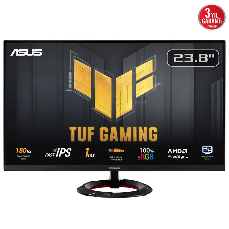 ASUS TUF Gaming VG249Q3R Monitor PC 60,5 cm (23.8") 1920 x 1080 Pixel Full HD LCD Nero