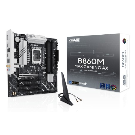 ASUS B860M MAX GAMING AX Intel B860 LGA 1851 (Socket V1) micro ATX