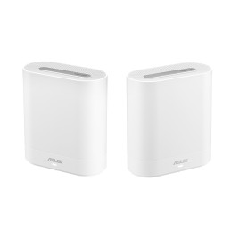 ASUS EBM68(2PK) – Expert Wifi Banda tripla (2.4 GHz 5 GHz 5 GHz) Wi-Fi 6 (802.11ax) Bianco 3 Interno