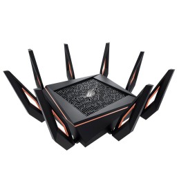 ASUS GT-AX11000 router wireless Gigabit Ethernet Banda tripla (2.4 GHz 5 GHz 5 GHz) Nero