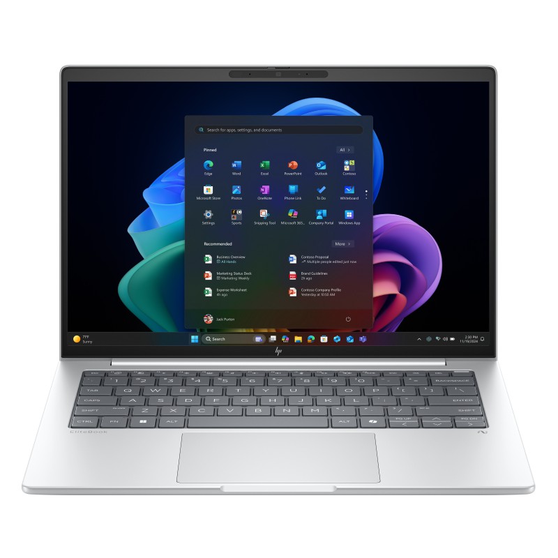 HP EliteBook 8 G1a 14 Next Gen AI Wolf Pro Security Edition Copilot+ PC AMD Ryzen AI 7 350 Computer portatile 35,6 cm (14")