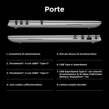 HP EliteStudio 8 G1i AI PC Wolf Pro Security Edition Intel Core Ultra 7 265 60,5 cm (23.8") 1920 x 1080 Pixel PC All-in-one 24