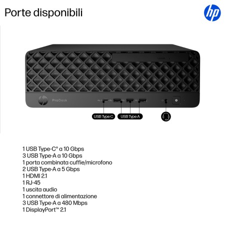 HP Z4 G5 Wolf Pro Security Edition Intel® Xeon® W w3-2425 32 GB DDR5-SDRAM 1 TB SSD Windows 11 Pro Tower Stazione di lavoro AI
