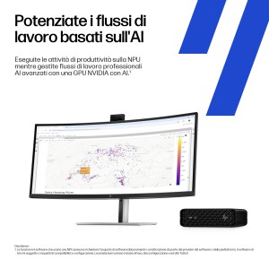 HP Z2 Mini G1i Wolf Pro Security Edition Intel Core Ultra 7 265 32 GB DDR5-SDRAM 1 TB SSD Windows 11 Pro Mini PC Stazione di