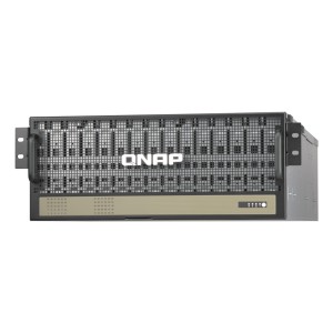 QNAP TL-R6020SEP-RP contenitore di unità di archiviazione Custodia per Disco Rigido (HDD) Nero, Grigio 3.5"
